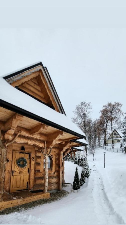 Goralska Chatka 2 Highland Cottage - Split Ac, Jacuzzi, Sauna, Private Parking, Mountains View, Garden, Zakopane Bagian luar foto
