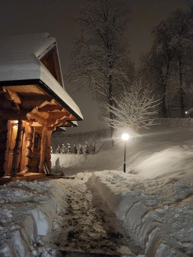 Goralska Chatka 2 Highland Cottage - Split Ac, Jacuzzi, Sauna, Private Parking, Mountains View, Garden, Zakopane Bagian luar foto
