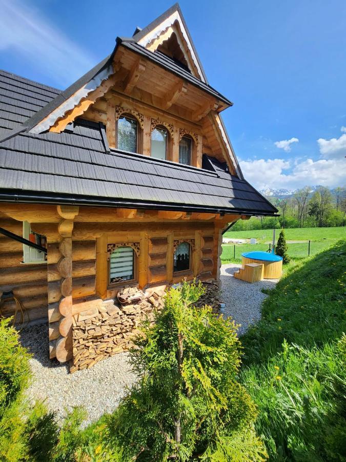Goralska Chatka 2 Highland Cottage - Split Ac, Jacuzzi, Sauna, Private Parking, Mountains View, Garden, Zakopane Bagian luar foto