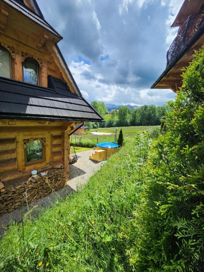 Goralska Chatka 2 Highland Cottage - Split Ac, Jacuzzi, Sauna, Private Parking, Mountains View, Garden, Zakopane Bagian luar foto