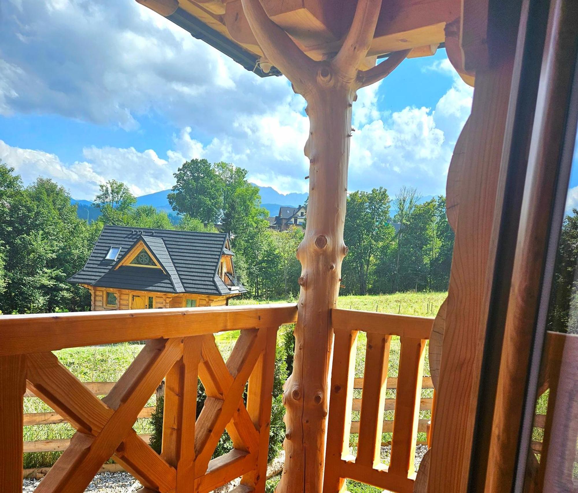 Goralska Chatka 2 Highland Cottage - Split Ac, Jacuzzi, Sauna, Private Parking, Mountains View, Garden, Zakopane Bagian luar foto